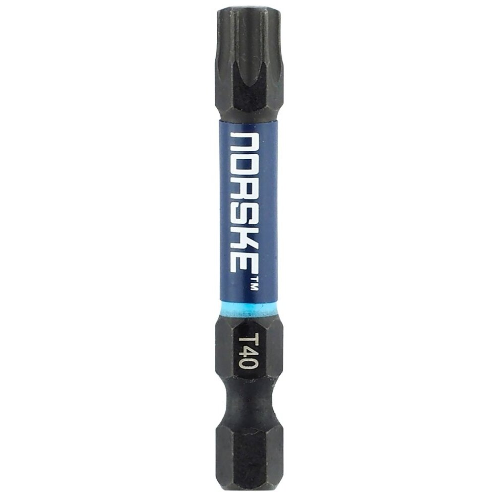 Norske Tools  NIBBI116 2" x T40 Power Impact Torsion Driver Bits - 10 per Package