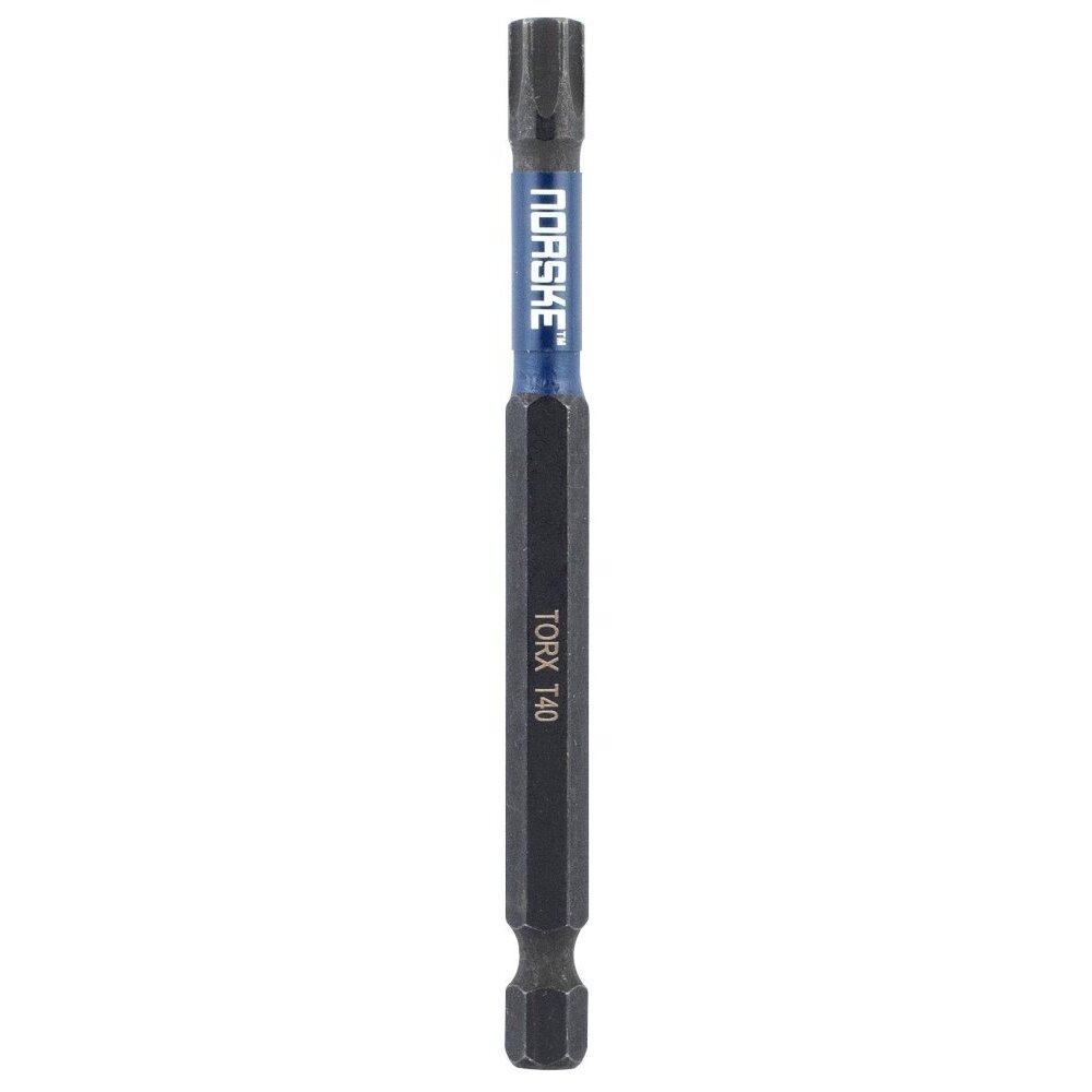 Norske Tools  NIBBI126 3-1/2" x T40 Power Impact Torsion Driver Bits - 10 per Package