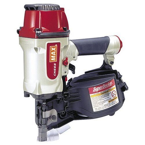 Max USA CN665  1-1/2" to 2-1/2" SuperDecking Coil Nailer