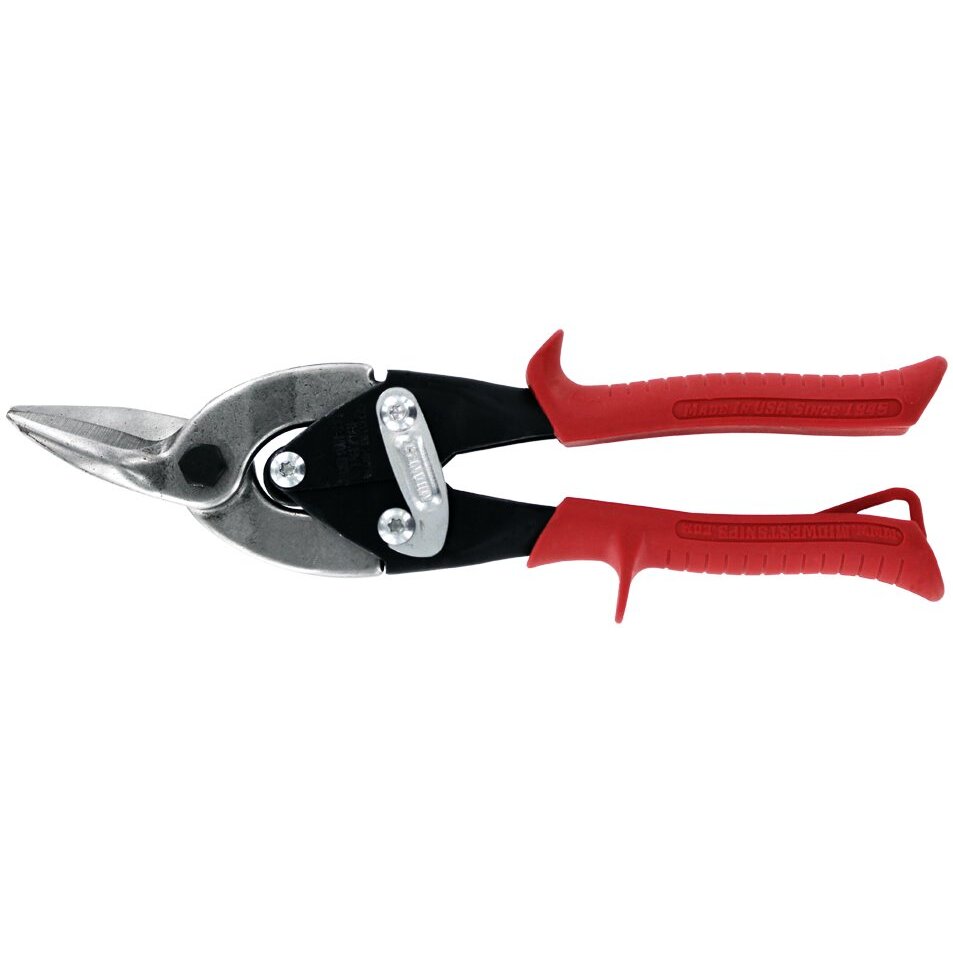 Midwest Tool & Cutlery MWT-6716L  10" Aviation Snips with Left Cut and Serrated Blades