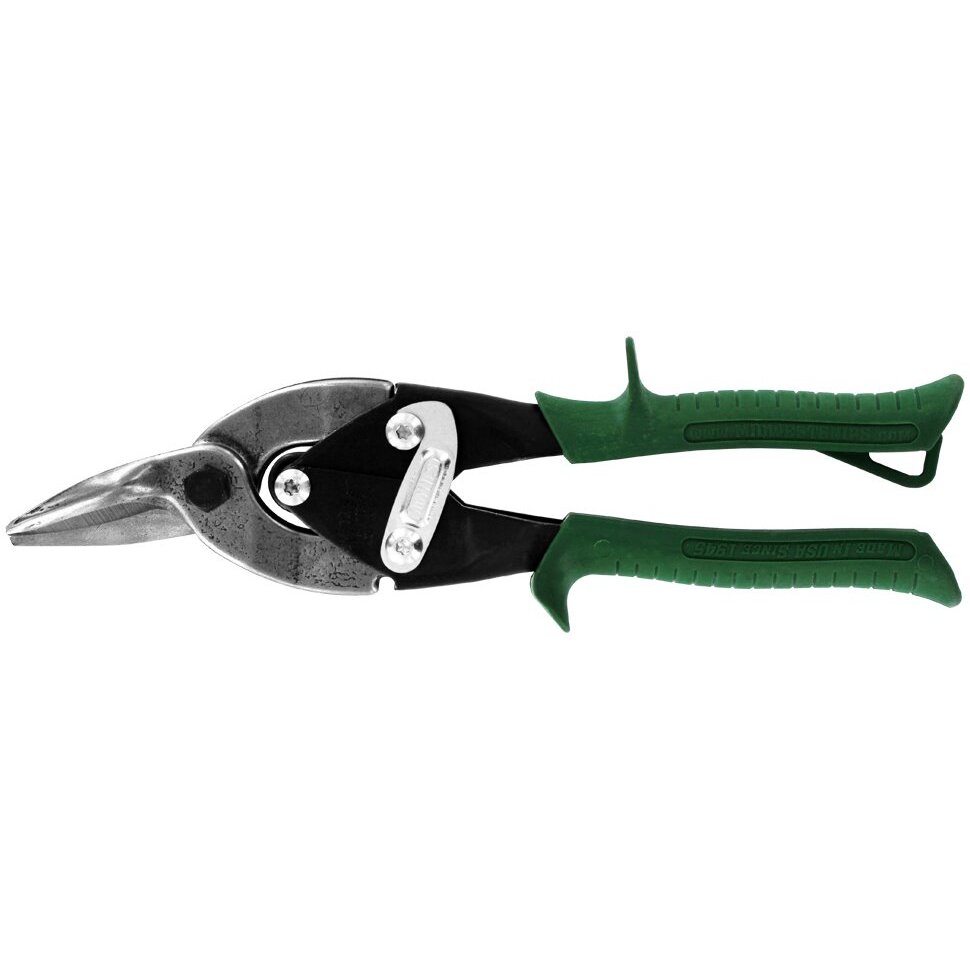 Midwest Tool & Cutlery MWT-6716R  10" Aviation Snips with Right Cut and Serrated Blades