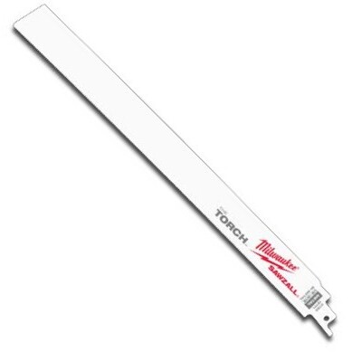 Milwaukee 48-00-5789  12" x 18TPI The Torch Sawzall Blade for Demolition Metal Cutting 5 Blades per Pack