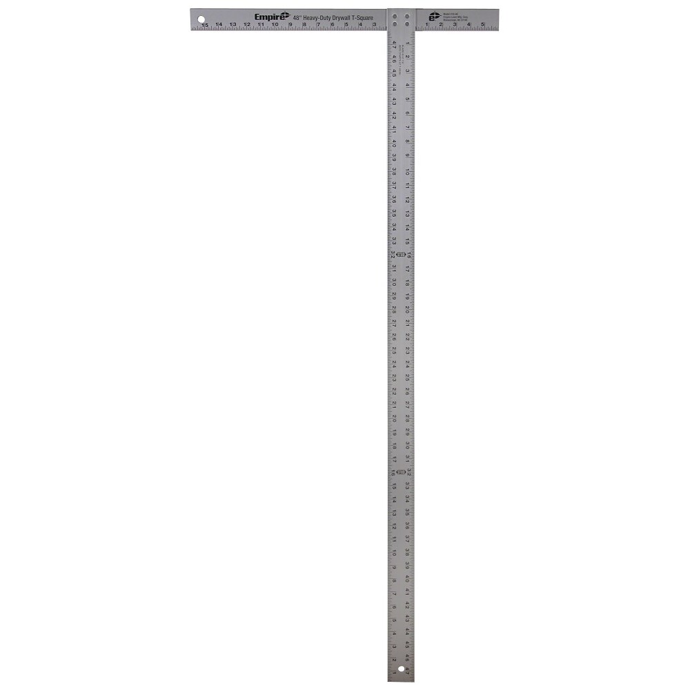 Empire Level 418-48 48" Professional Heavy-Duty Drywall T-Square Empire Level 418-48 48" Professional Heavy-Duty Drywall T-Square