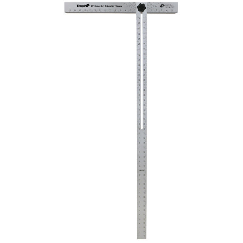 Empire Level 419-48 48" Heavy-Duty Adjustable T-Square Empire Level 419-48 48" Heavy-Duty Adjustable T-Square