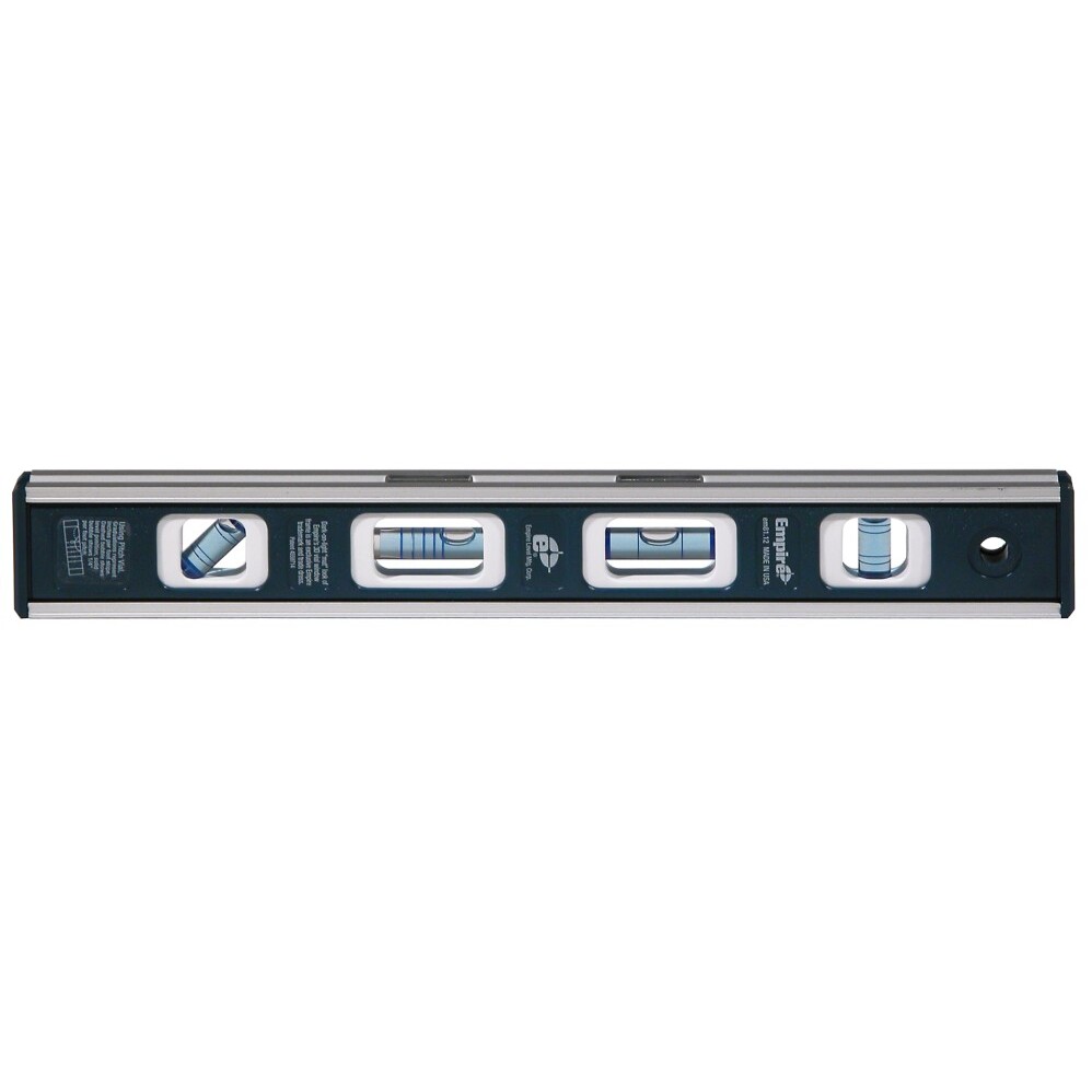 Empire Level EM81.12 True Blue 12" Magnetic Tool Box Level Empire Level EM81.12 True Blue 12" Magnetic Tool Box Level