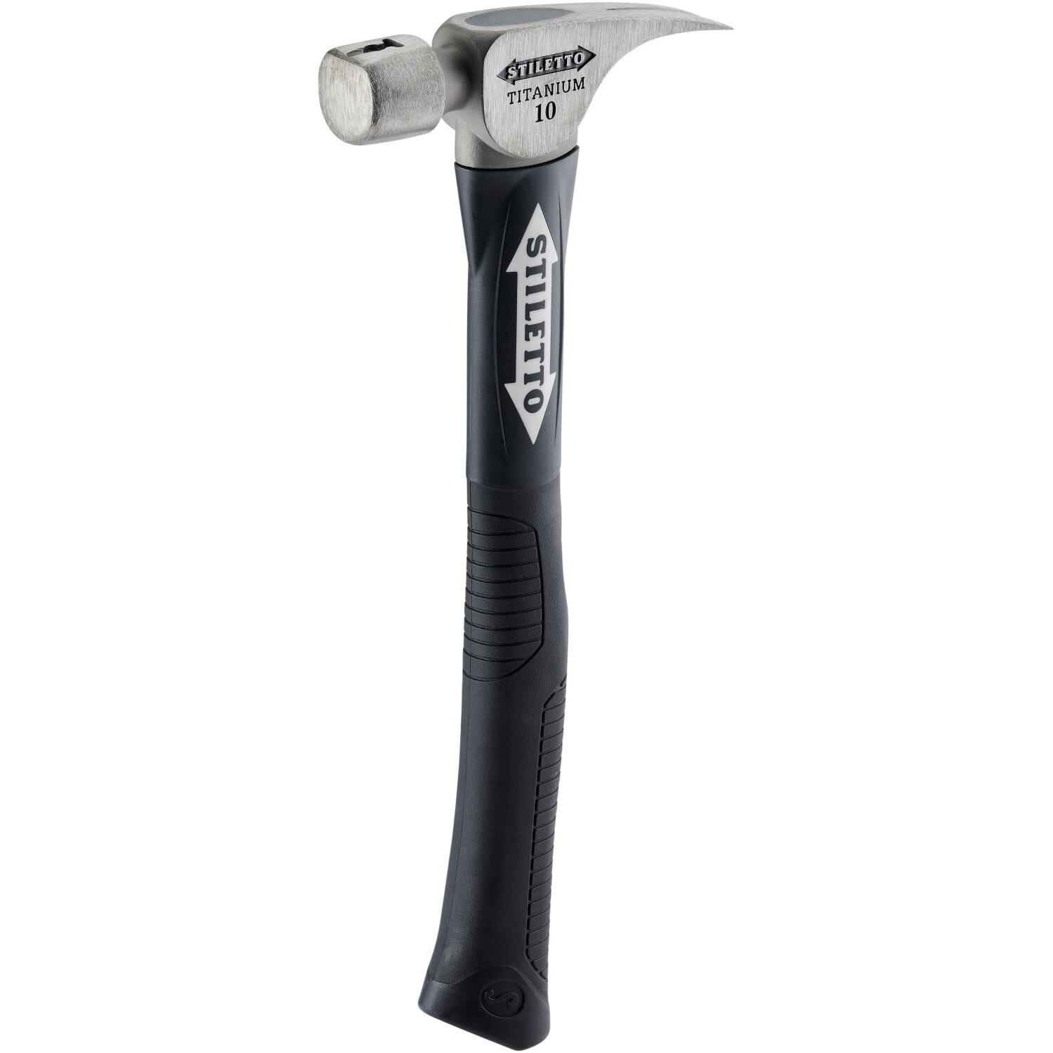 Stiletto  FH10C-F  10 oz Titanium Smooth Face Hammer, 14.5" Hybrid Fiberglass Handle