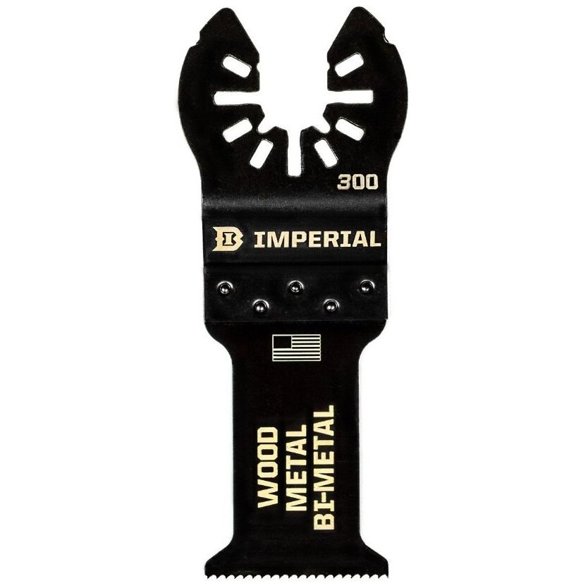 Imperial Blades IBOA300-1  Universal Fit 1-1/4" Wood with Nails BiMetal Saw Blade - 1 per Package