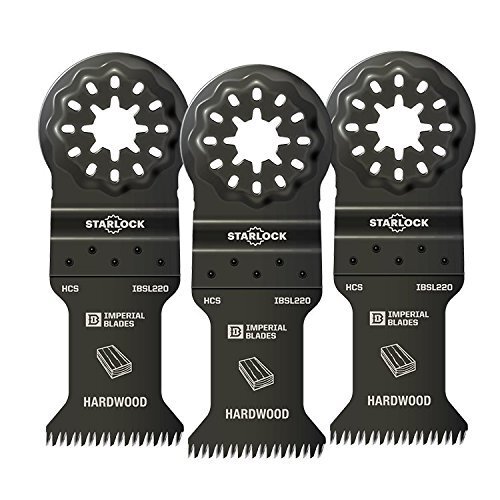 Imperial Blades IBSL220-3 Starlock 1-3/8" Precision Wood Blade - 3 Blades Per Package Imperial Blades IBSL220-3 Starlock 1-3/8" Precision Wood Blade - 3 Blades Per Package