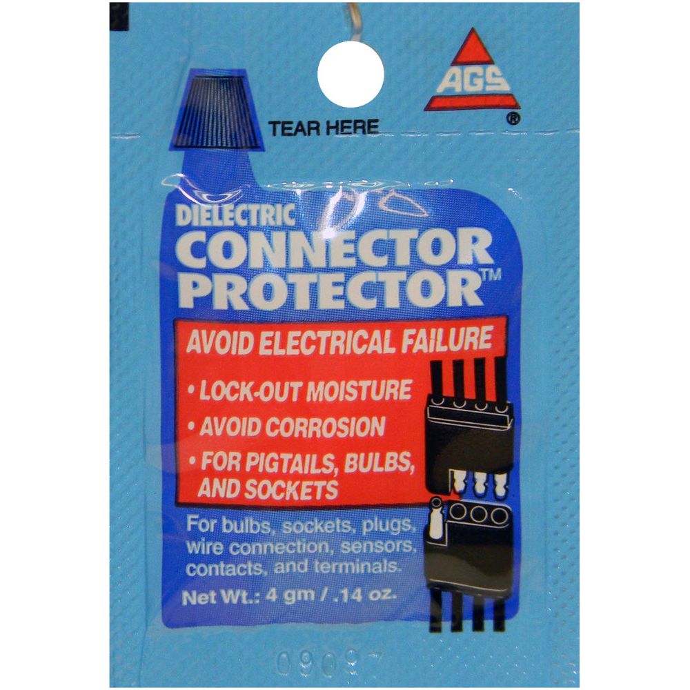 AGS Company CP-1 Connector Protector Dielectric Grease 4 gram Single Use Packet AGS Company CP-1 Connector Protector Dielectric Grease 4 gram Single Use Packet
