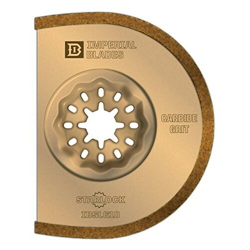 Imperial Blades IBSL610-1 Starlock 3" Segmented Carbide Grit Blade - 1 Blade Per Package Imperial Blades IBSL610-1 Starlock 3" Segmented Carbide Grit Blade - 1 Blade Per Package