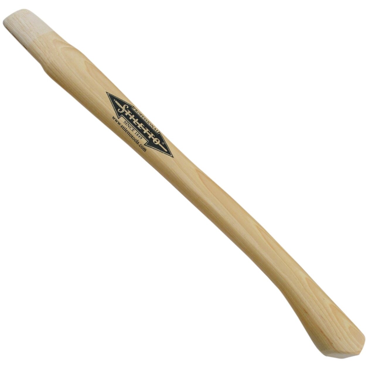 Stiletto STLHDL-C  18" Curved Hickory Replacement Handle with Wedges for 12/14oz Hammer Heads