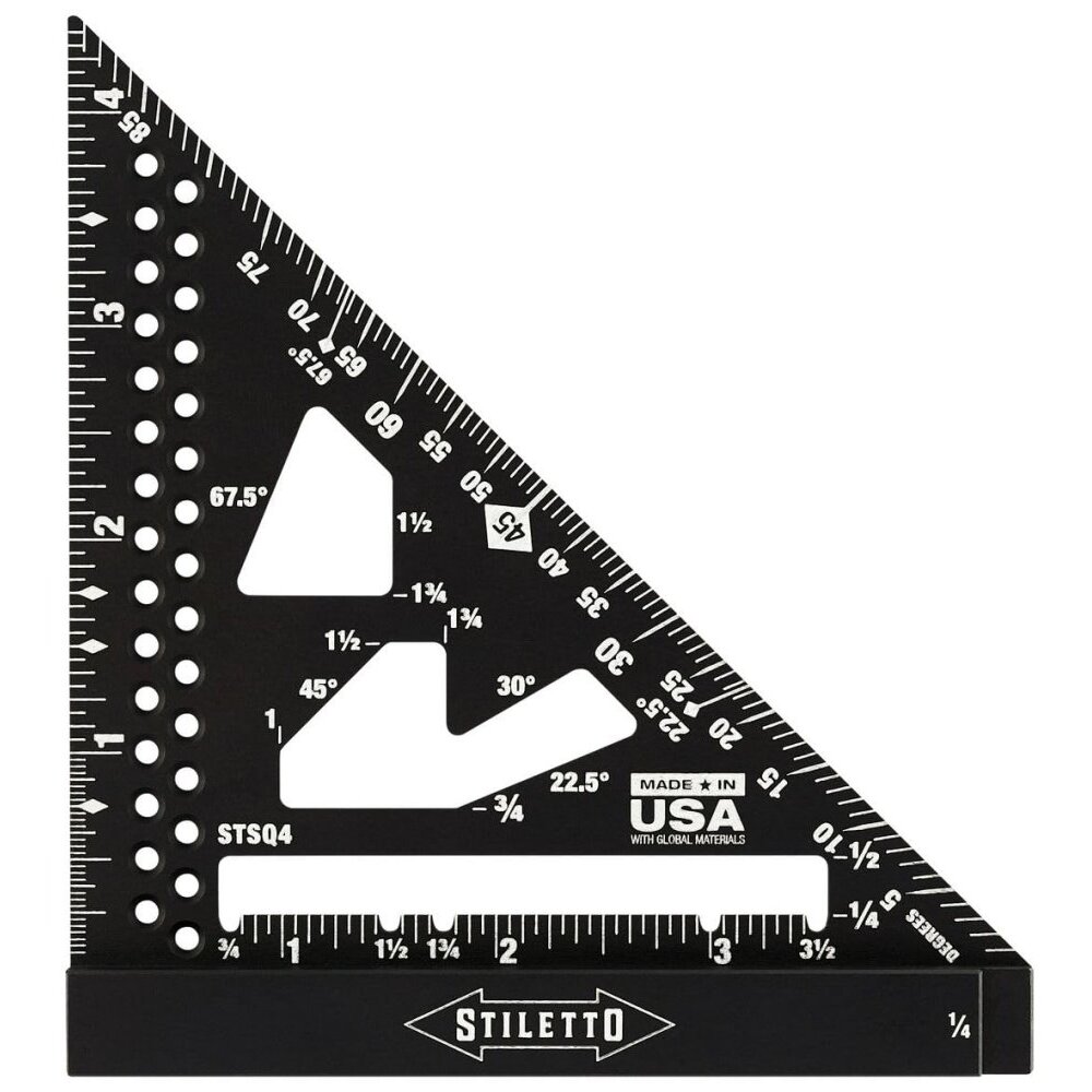 Stiletto STSQ4  4-1/2" Trim Square