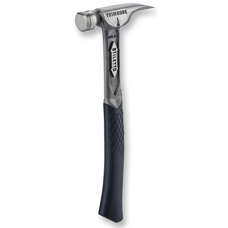 Stiletto TRMB Trimbone 10 oz Titanium Hammer Smooth Face Stiletto TRMB Trimbone 10 oz Titanium Hammer Smooth Face