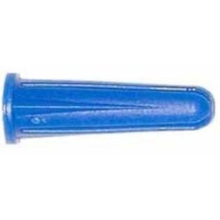 Midwest Fastener 04286  #8-10 x 7/8" Plastic Conical Anchors - 100 per Box