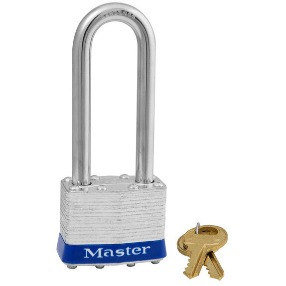 Master Lock 1DLJ  1-3/4" Wide Laminated Padlock with 2-1/2" Shackle Height