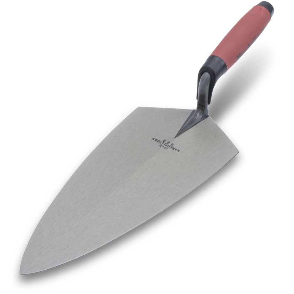 Marshalltown 19 11FG  11" x 5-1/2" Philadelphia Brick Trowel with Durasoft Handle (10109)