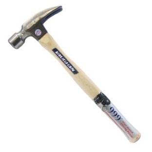 Vaughan 106-02 28-oz Smooth Face Linemans Straight Claw Professional Rip Hammer with 15" Straight Hickory Handle (606S) Vaughan 106-02 28-oz Smooth Face Linemans Straight Claw Professional Rip Hammer with 15" Straight Hickory Handle (606S)