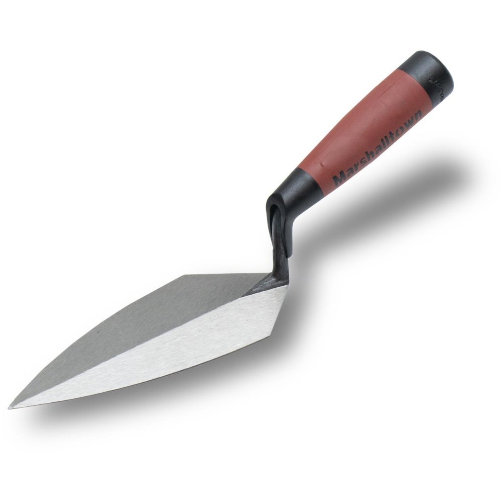 Marshalltown 45 7D  Philadelphia Pattern 7" x 3" Pointing Trowel with DuraSoft Handle (11131)