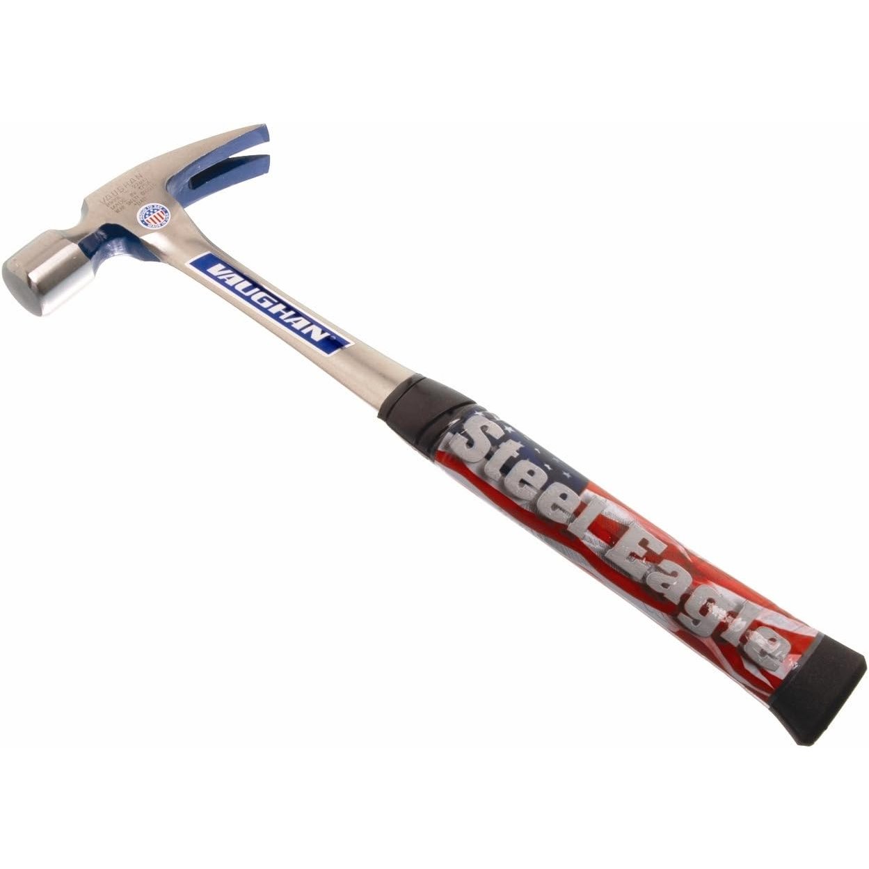 Vaughan 112-10 20-oz Smooth Face "999" Straight Claw Steel Eagle Professional Hammer with 16" Length Forged Steel (R999L) Vaughan 112-10 20-oz Smooth Face "999" Straight Claw Steel Eagle Professional Hammer with 16" Length Forged Steel (R999L)