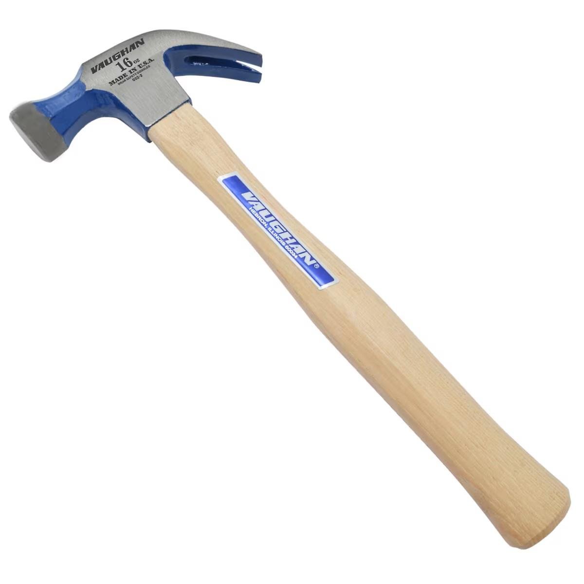 Vaughan 114-03 16-oz Smooth Face Professional Full Octagon Curved Claw Hammer with 13" Straight Handle (DO16) Vaughan 114-03 16-oz Smooth Face Professional Full Octagon Curved Claw Hammer with 13" Straight Handle (DO16)