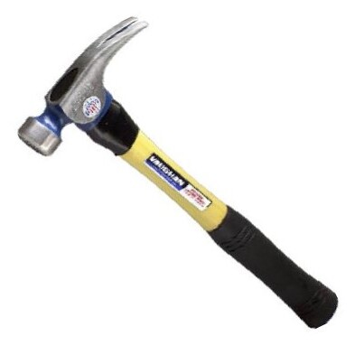 Vaughan 116-50  21-oz Milled Face Professional California Framer Hammer with 16" Straight Fiberglass Handle (CF21FG)