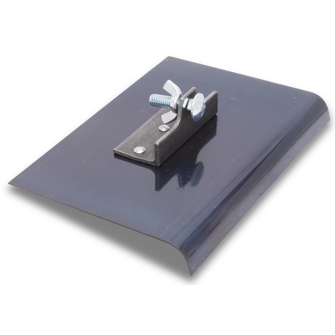 QLT by Marshalltown 3760  Blue Steel 9" x 6" Walking Edger with 1/2" Lip and 3/8" Radius (13760)