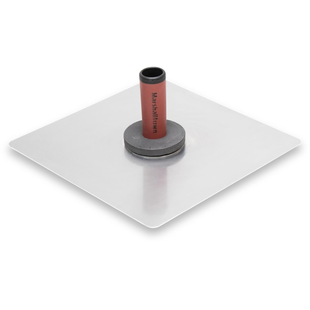 Marshalltown 1D  Aluminum 13" x 13" Hawk with DuraSoft Handle (15215)