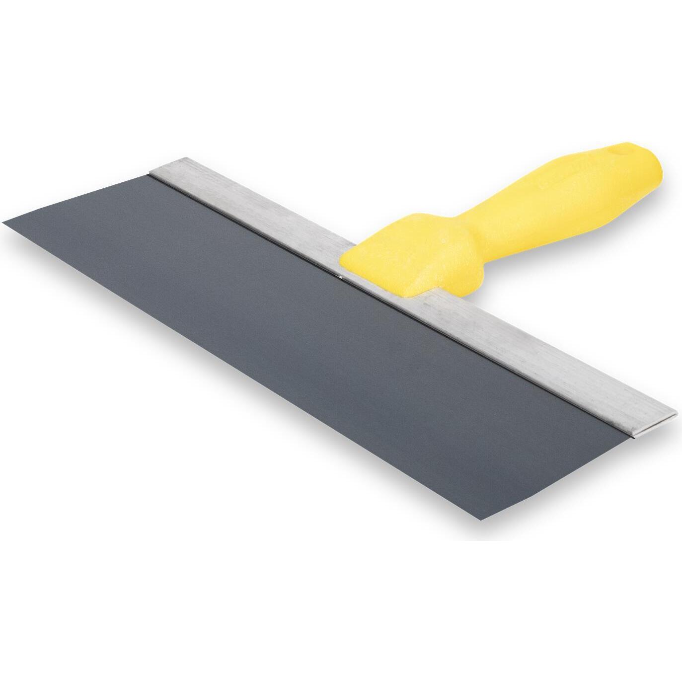 Wal-Board Tools 021-024  14" x 3" Blue Spring Steel Blade Taping Knife with Textured Handle (TH-14) (40077)