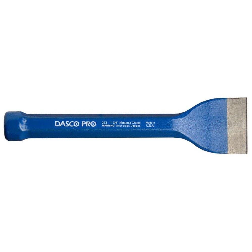 Dasco Pro 333-0 1-3/4" Cut Mason's Chisel 7-1/2" Length Dasco Pro 333-0 1-3/4" Cut Mason's Chisel 7-1/2" Length
