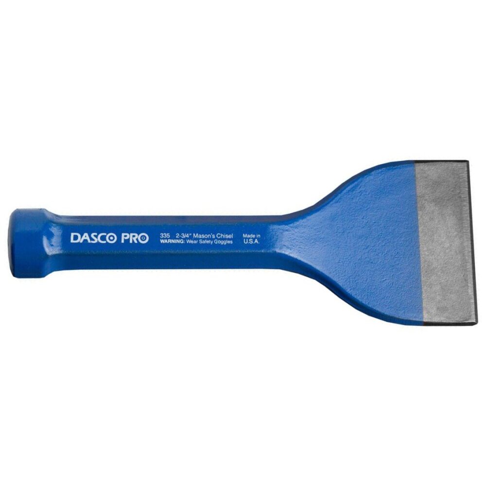 Dasco Pro 335-0  2-3/4" Cut Mason's Chisel 7-1/2" Length