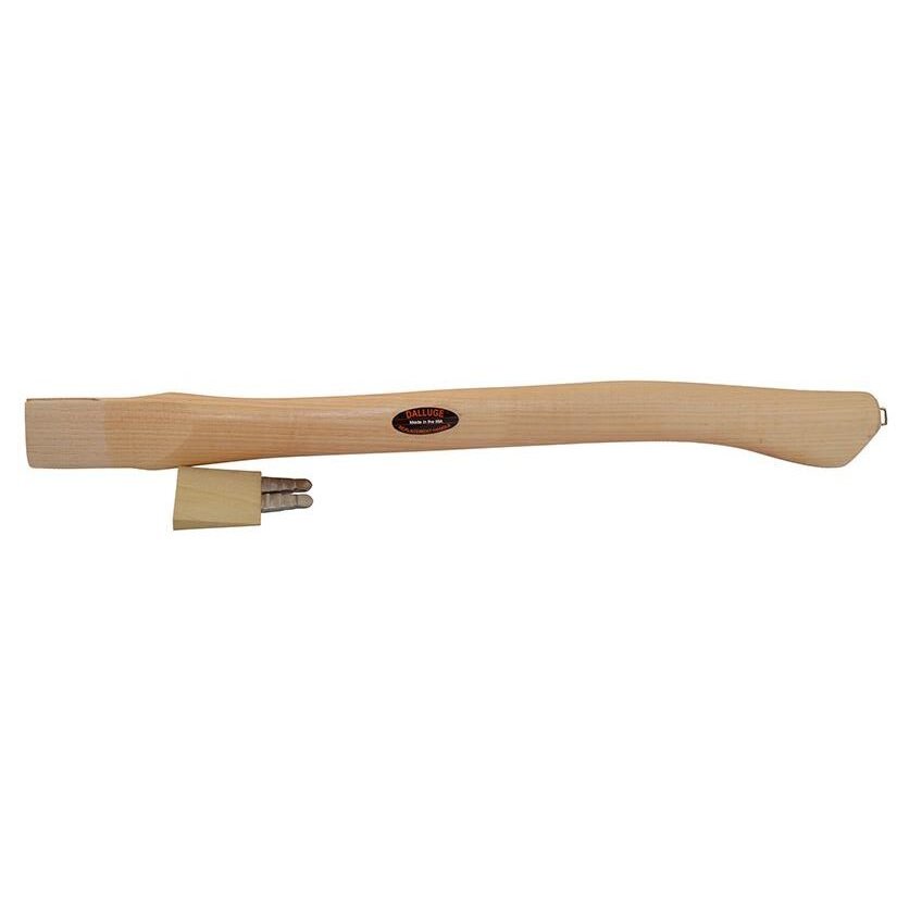 Dalluge Tools 3750  19" Curved Hickory Replacement Hammer Handle for 2000C, 2100C, 2115C, 2400C, 2415C & 2600C Hammers with New Eye Size (VN03750) (43018)
