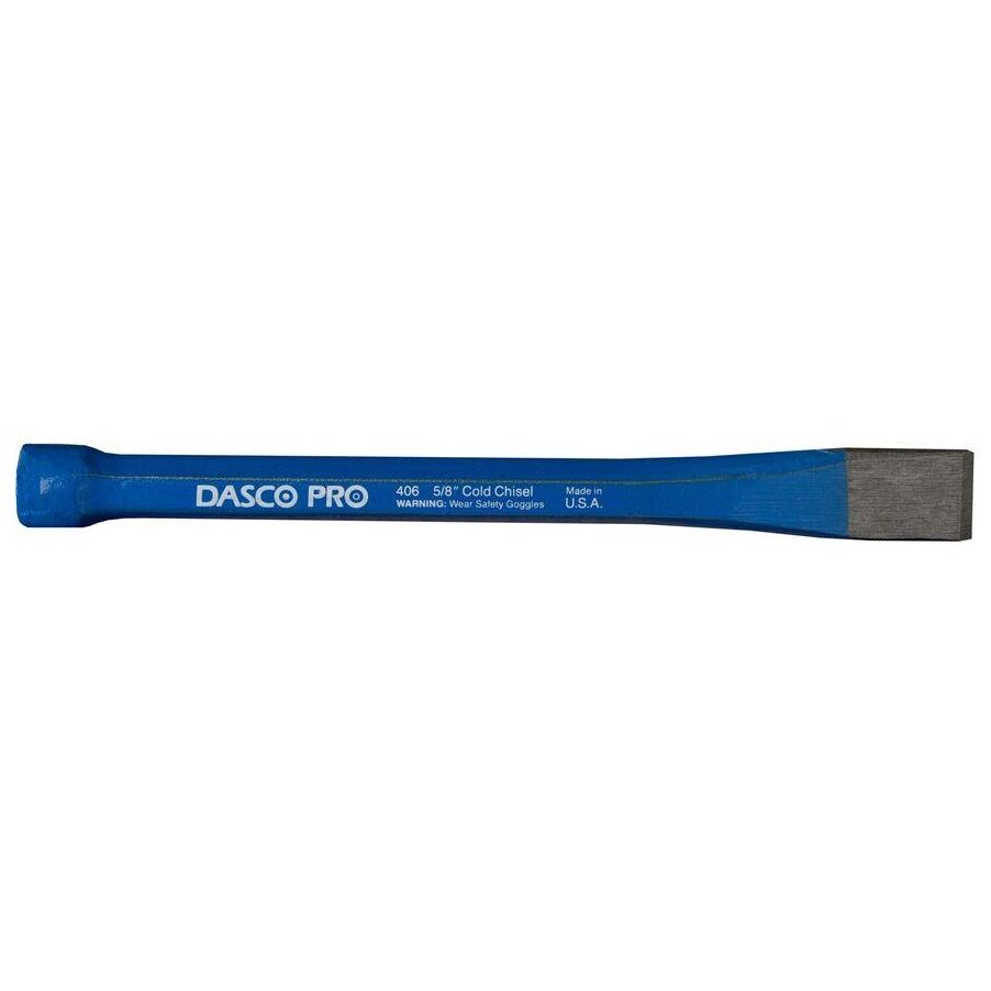 Dasco Pro 406-0 5/8" Cut Cold Chisel 6-3/4" Length Dasco Pro 406-0 5/8" Cut Cold Chisel 6-3/4" Length