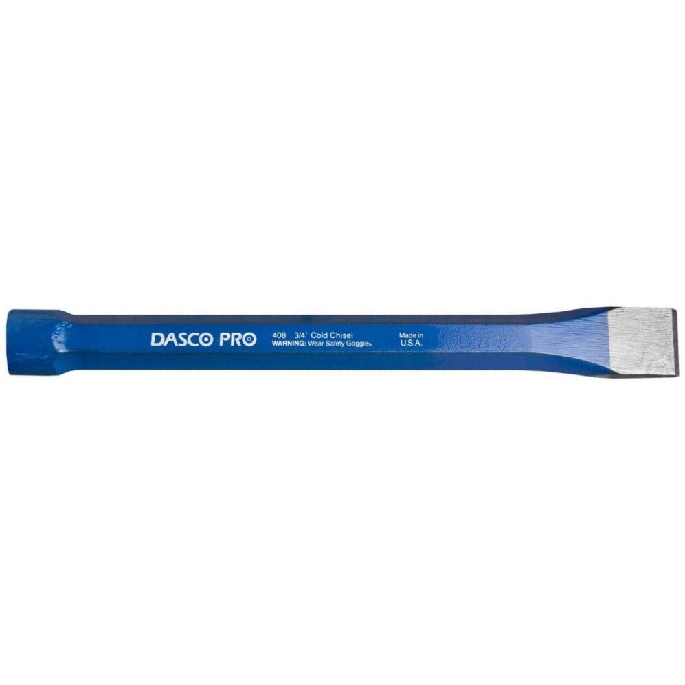 Dasco Pro 408-0 3/4" Cut Cold Chisel 7-1/8" Length Dasco Pro 408-0 3/4" Cut Cold Chisel 7-1/8" Length