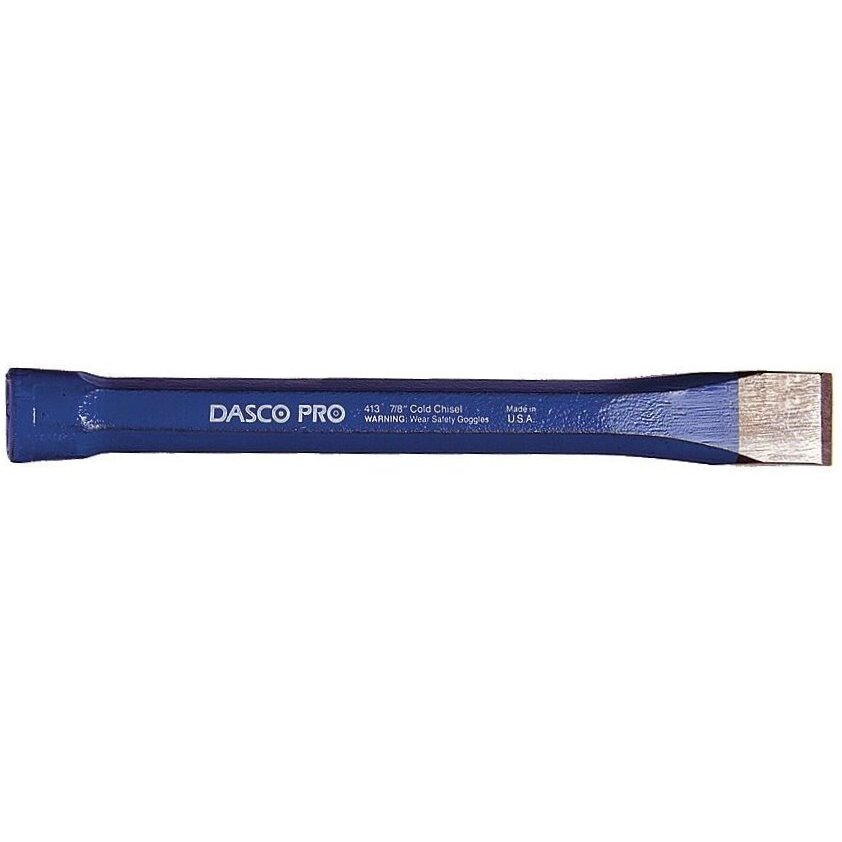 Dasco Pro 413-0  7/8" Cut Cold Chisel 7-1/2" Length