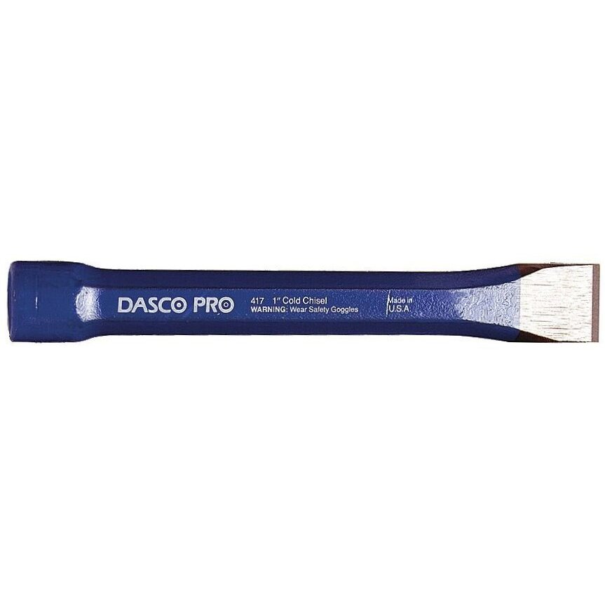 Dasco Pro 417-0  1" Cut Cold Chisel 7-7/8" Length