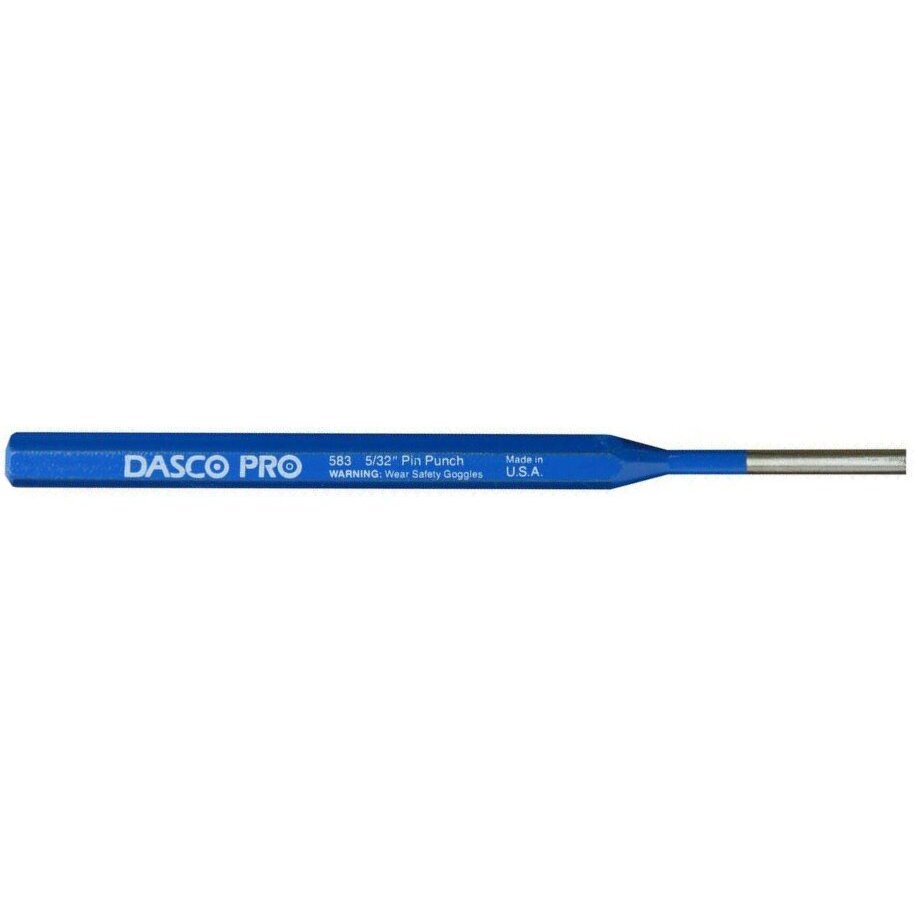 Dasco Pro 583-0  5/32" Point Pin Punch 5-1/2" Length