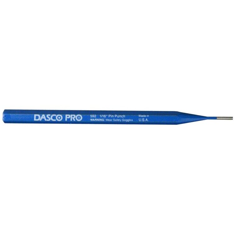Dasco Pro 592-0 1/16" Point Pin Punch 4-1/2" Length Dasco Pro 592-0 1/16" Point Pin Punch 4-1/2" Length