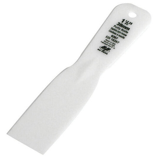 QLT by Marshalltown 6267  1-1/2" Flexible Tapered Plastic Putty Knife (16267)