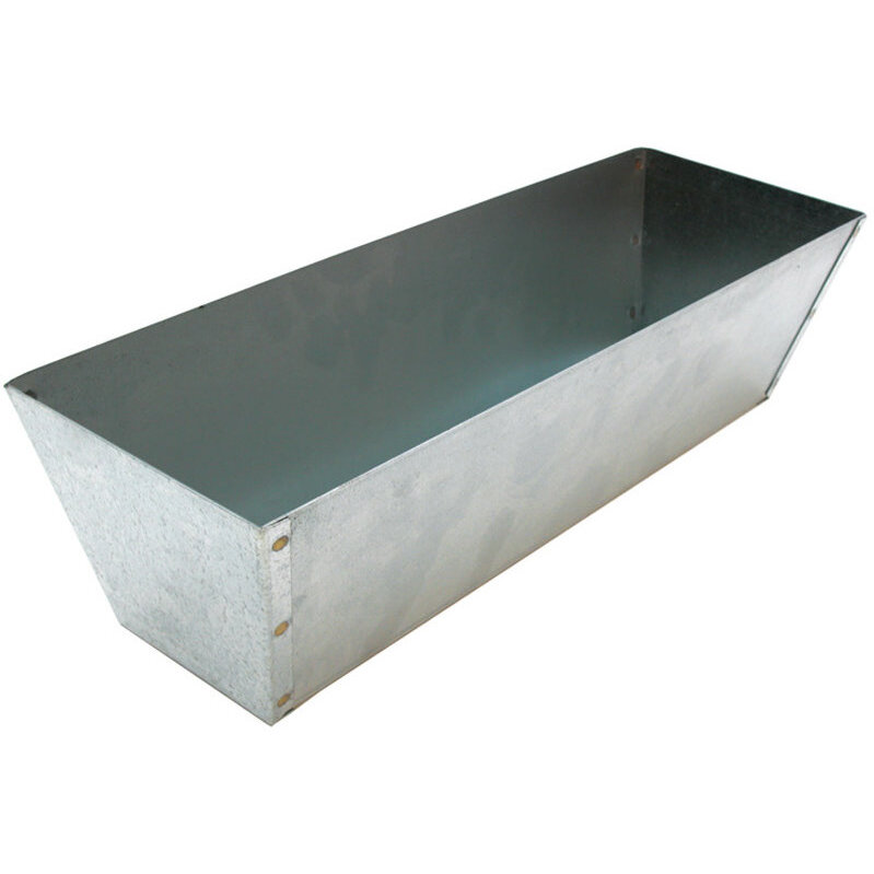Marshalltown 813 12" Galvanized Steel Mud Pan (16393) Marshalltown 813 12" Galvanized Steel Mud Pan (16393)