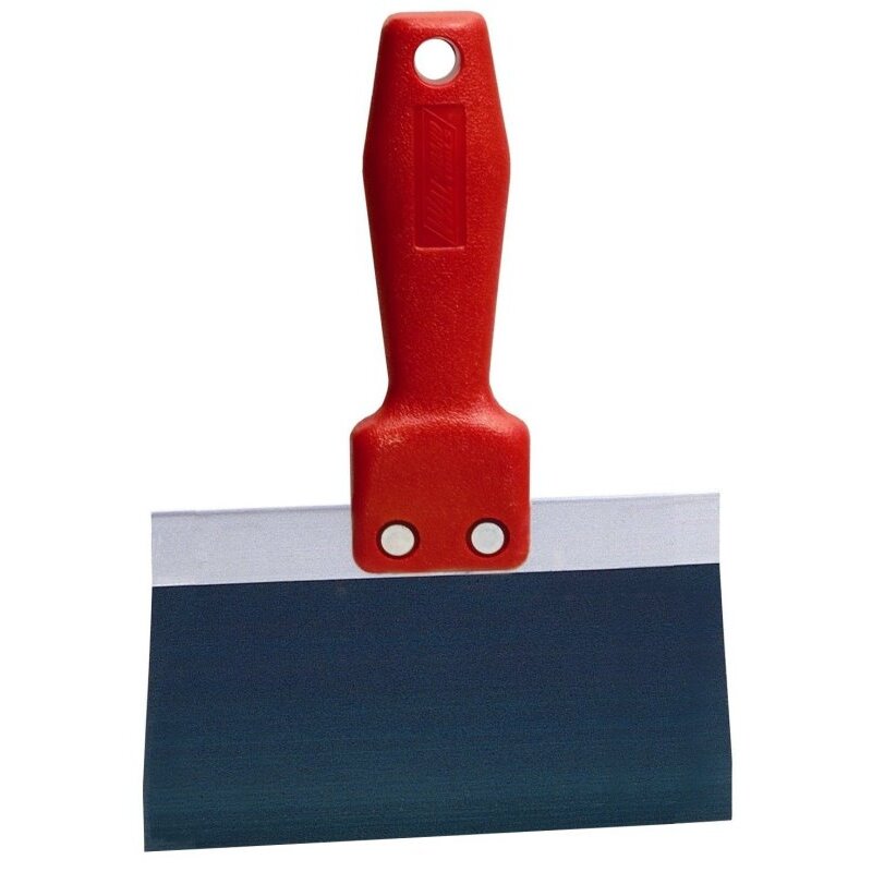 Wal-Board Tools 088-001 6" x 3" Blue Spring Steel Blade Taping Knife with Plastic Handle (EK-06) Wal-Board Tools 088-001 6" x 3" Blue Spring Steel Blade Taping Knife with Plastic Handle (EK-06)