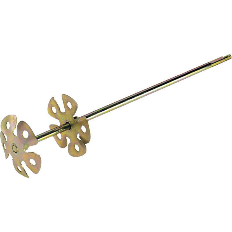 Marshalltown FM774  QLT 2-1/2" x 11" Fan Blade Mixer with 2 Adjustable Wheels (14574)