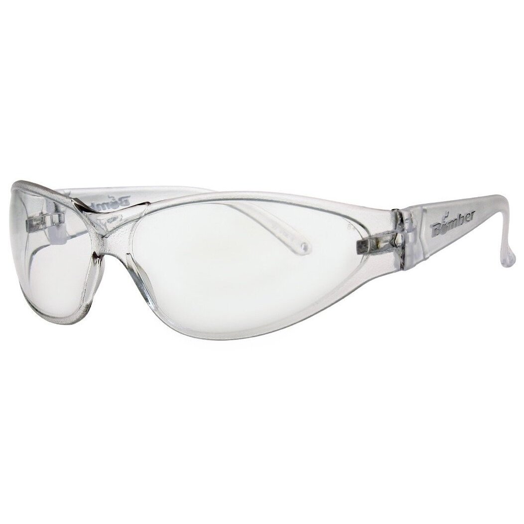 Bomber R101 X-Bomb Safety Glasses Clear Lens Bomber R101 X-Bomb Safety Glasses Clear Lens