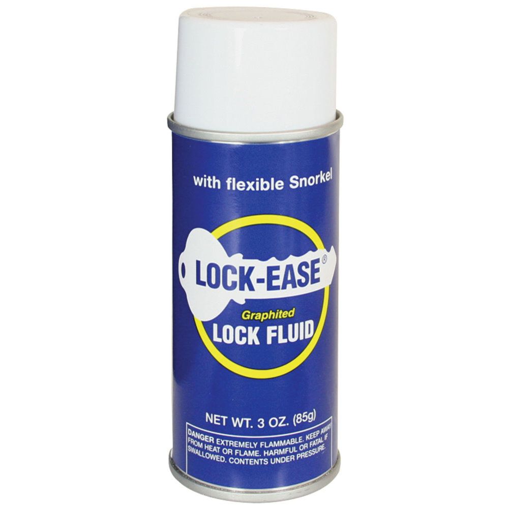 AGS Company LE-5  Lock-Ease Graphite Lock Lubricating Fluid  3 oz Aerosol