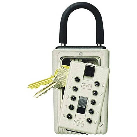 Kidde 001000  KeySafe Portable Lock Box - White