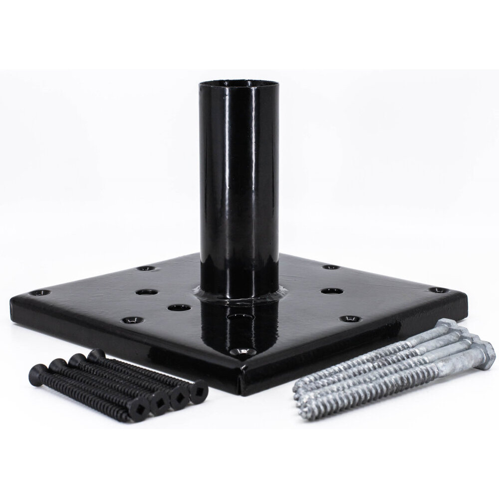 Titan TIPR661  Post Anchor Kit 6x6 with Fasteners - Black