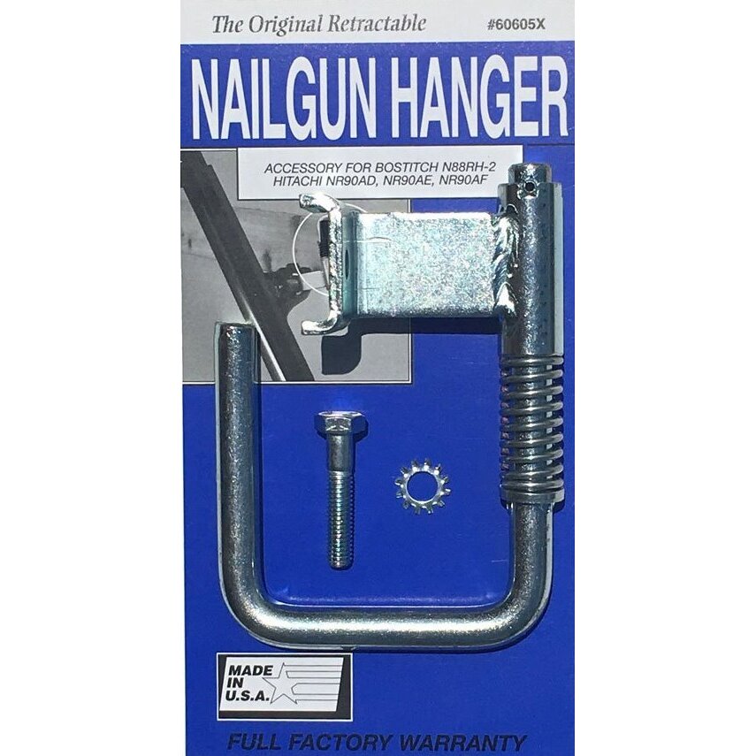 ToolHangers 60605X  Nailgun Hanger  Blue Packaging