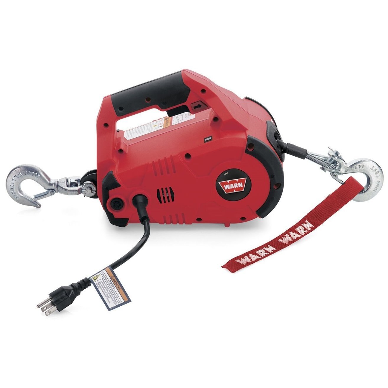 Warn 885000  120-Volt AC Corded PullzAll Winch with 15' Cable - 1000 lb Capacity