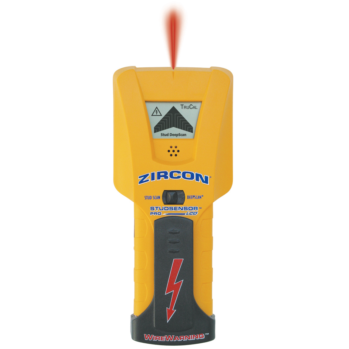 Zircon 61980  StudSensor Pro LCD Edge Stud Finder with Easy-to-Read LCD Screen and Spotlight Pointing System (61981)