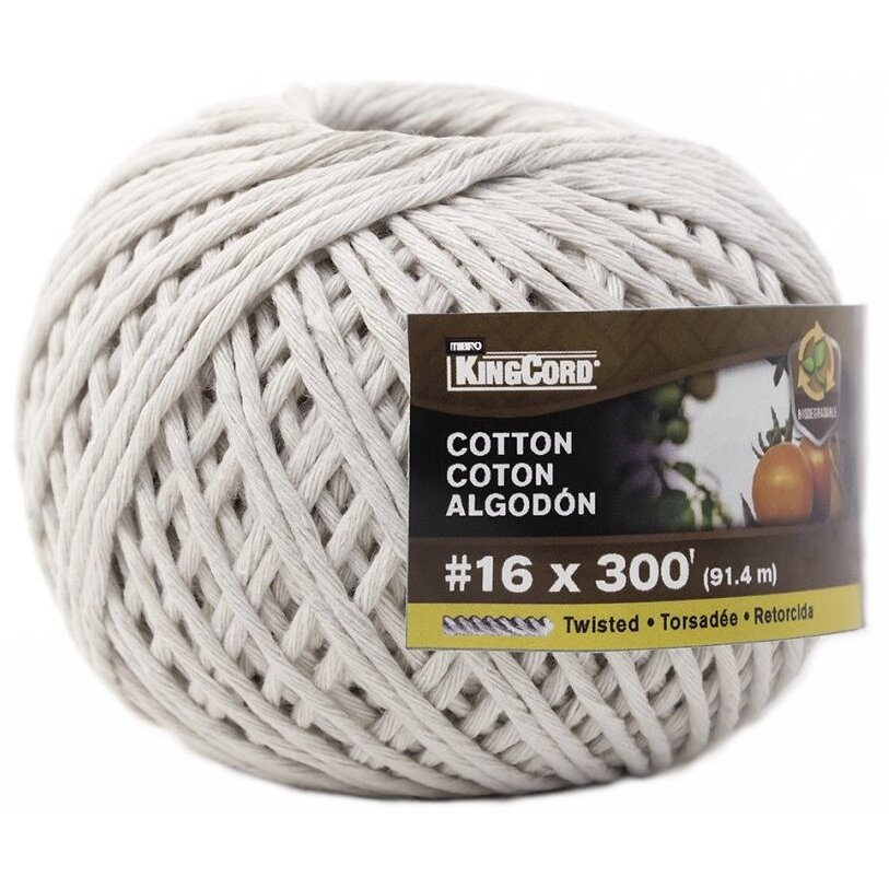 KingCord 400611BGV1  #16 x 300' Twisted Cotton Rope