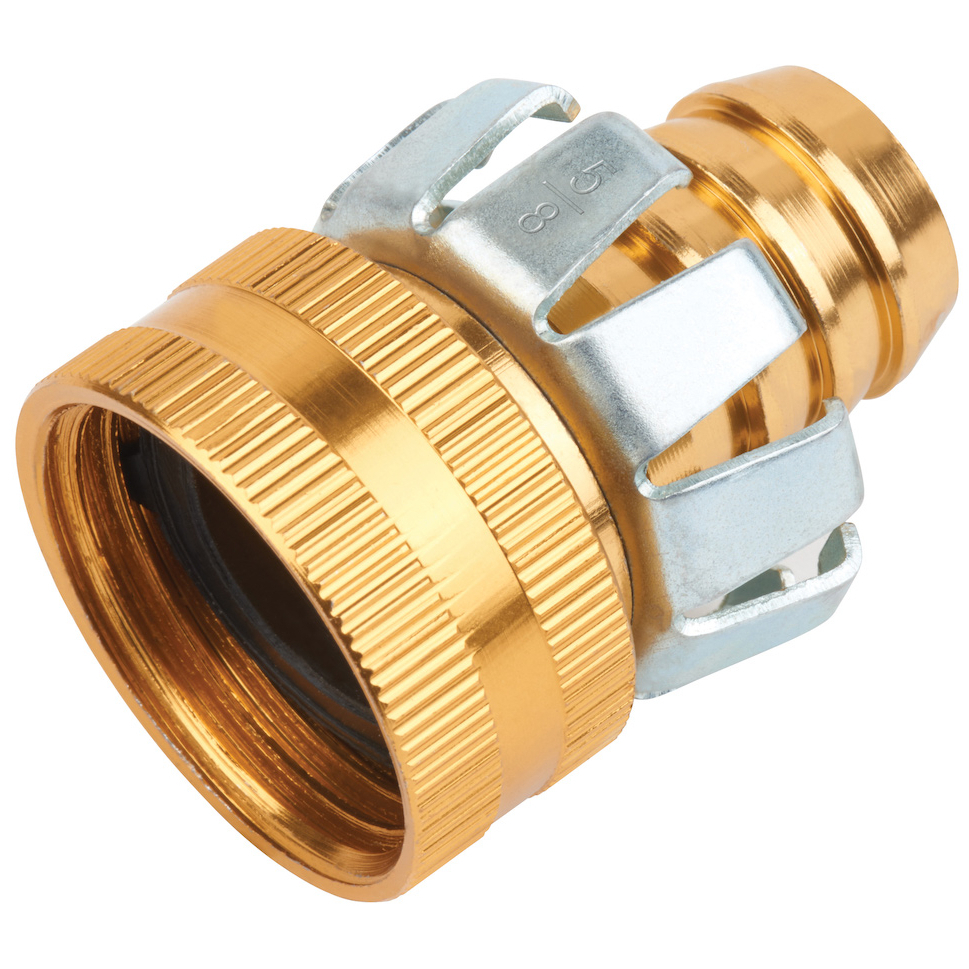 Melnor 20Z-3/4 Metal Clinch Female Hose Repair End for 3/4" Hose Melnor 20Z-3/4 Metal Clinch Female Hose Repair End for 3/4" Hose